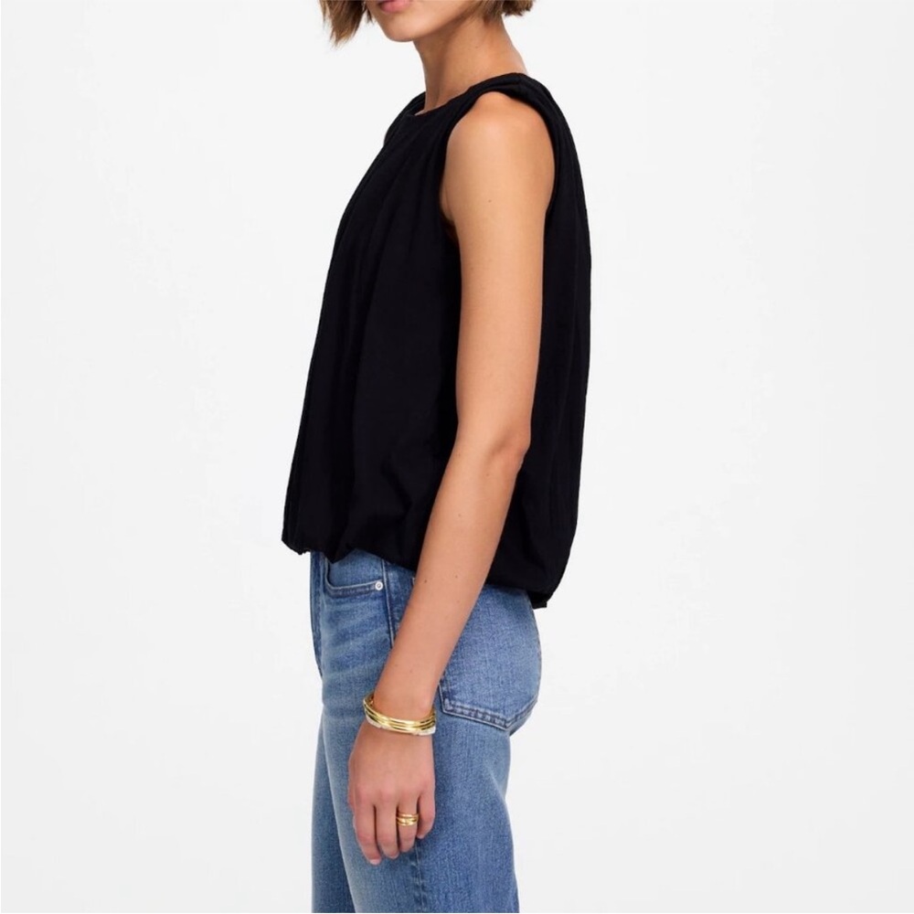 Madewell Bubblehem Sleeveless Crewneck Top/Blouse - Picture 2 of 11